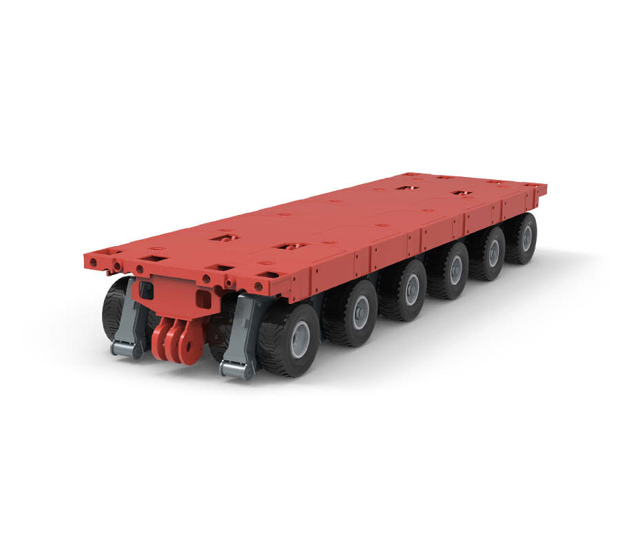 KTSP-6 selbstfahrender modularer Transporter mit 6 Achsen (SPMT)