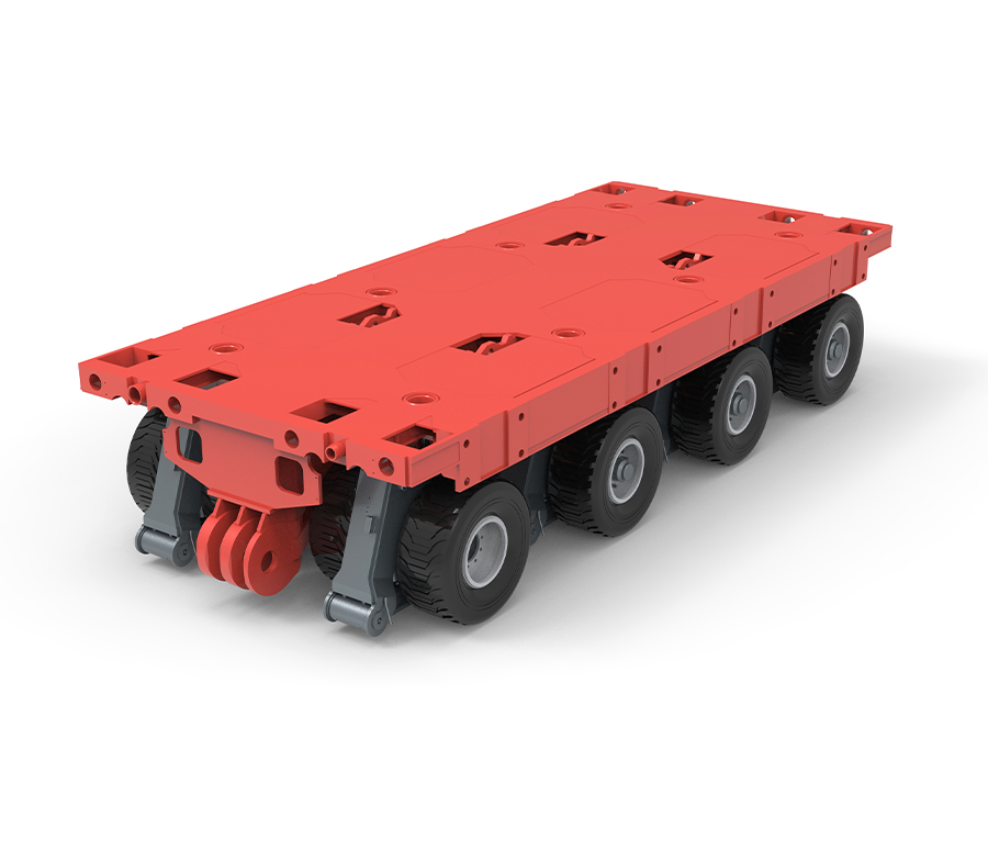 KTSP-4 selbstfahrender modularer Transporter mit 4 Achsen (SPMT)